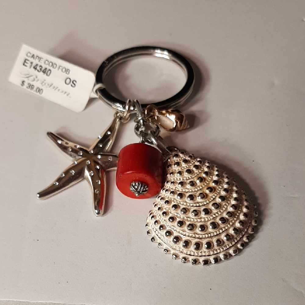 SALE! NWT Brighton Vintage Cape Cod Charm Key Fob